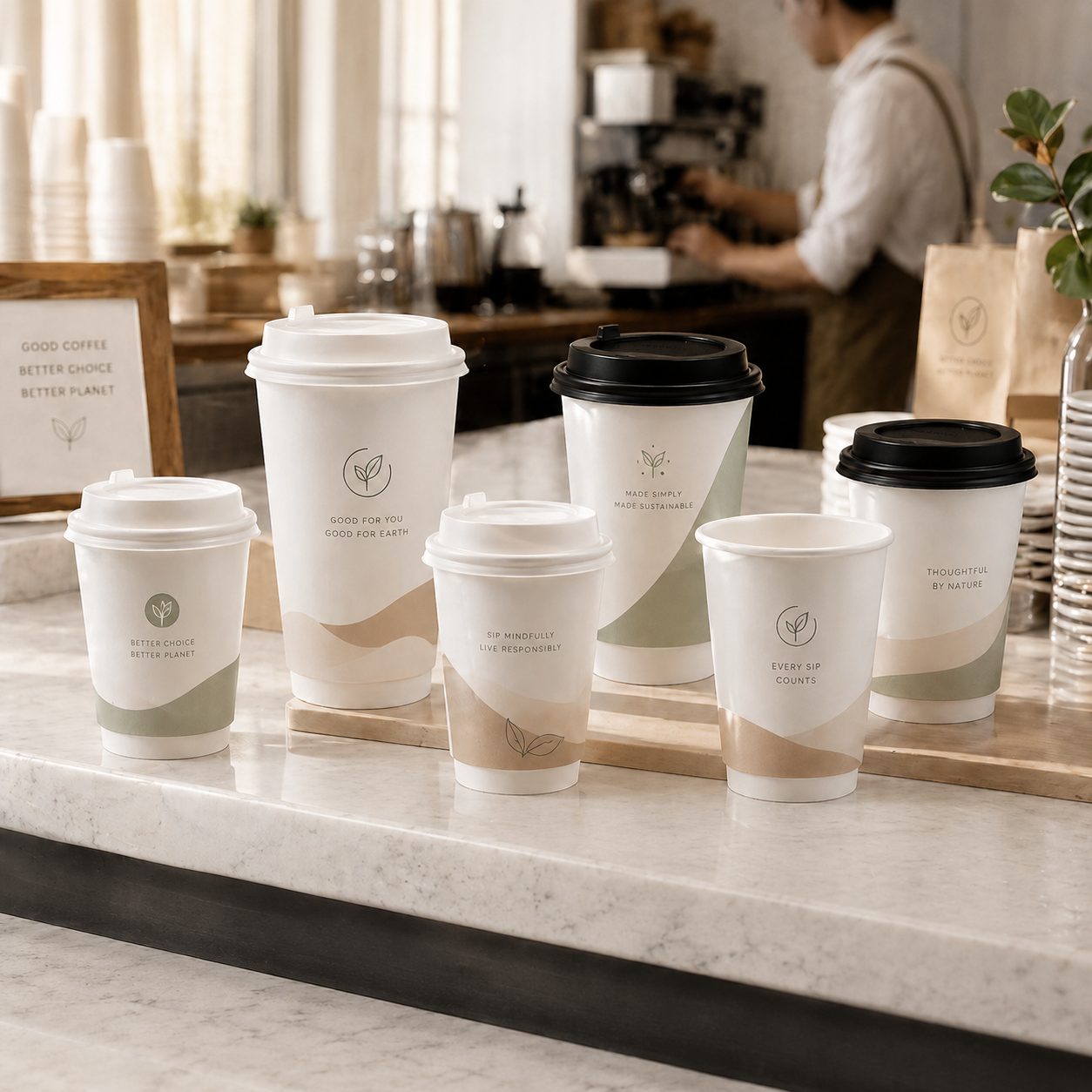 Double Wall Paper Cups