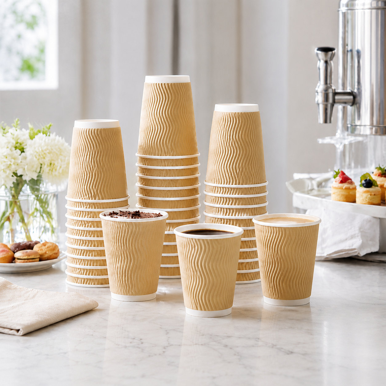 Ripple Wall Paper Cups